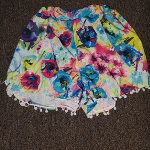 High-waisted shorts